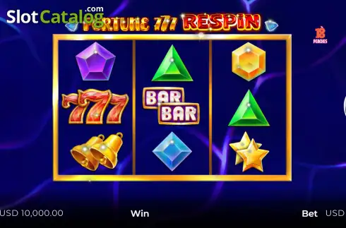 Скрин2. Fortune 777 Respin слот