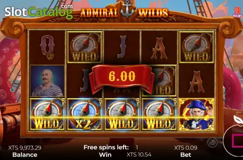 Скрин3. Admiral Wilds слот