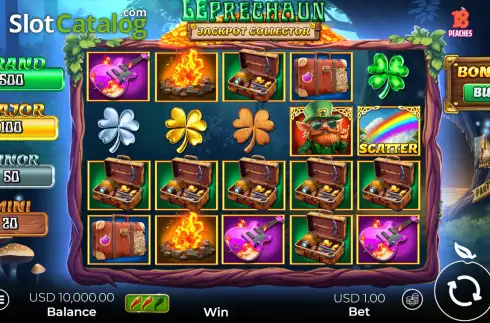 Скрин1. Leprechaun Jackpot Collector слот