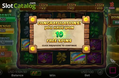 Скрин9. Leprechaun Jackpot Collector слот