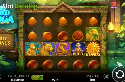Скрин2. Wild Yoga Collector слот