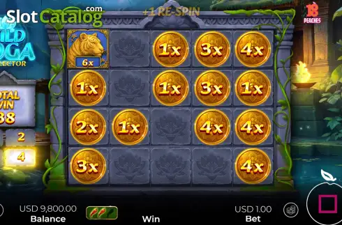 Скрин3. Wild Yoga Collector слот