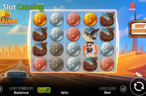 Скрин2. Dubai Luxury Hold & Win слот