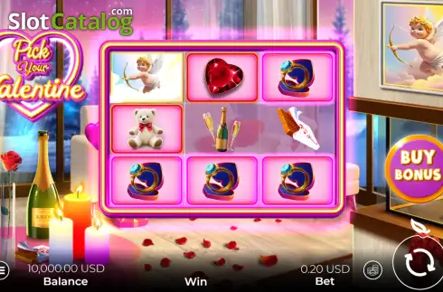 Скрин2. Pick Your Valentine слот