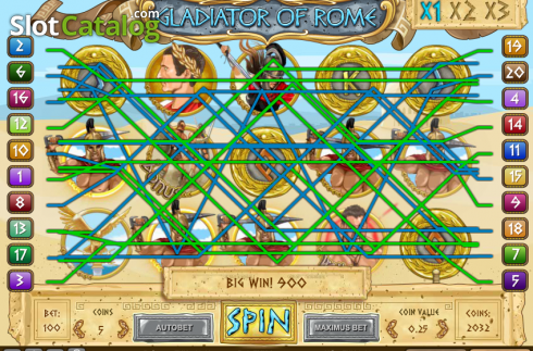 Скрин5. Gladiator of Rome слот