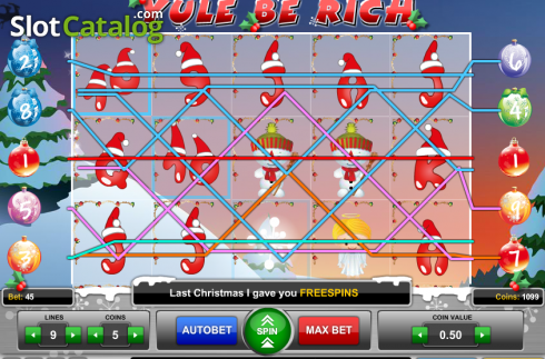 Скрин5. Yule Be Rich (Yule Be Rich) слот