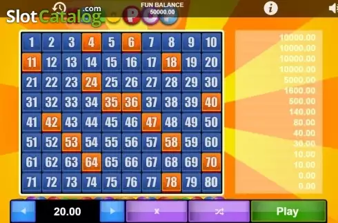 Скрин3. Keno Pop слот