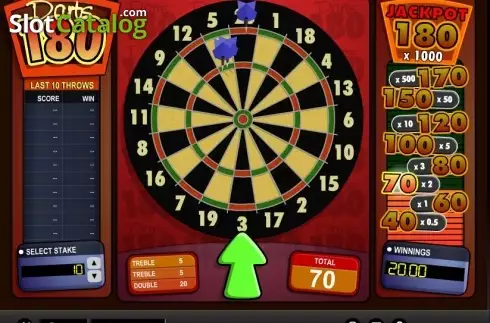 Скрин3. Darts 180 слот