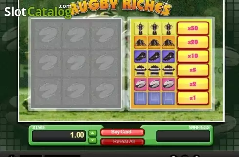 Скрин2. Rugby Riches слот