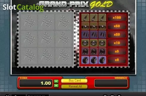 Скрин2. Grand Prix Gold слот