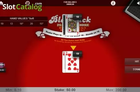 Скрин5. Blackjack Players Choise (1X2gaming) слот