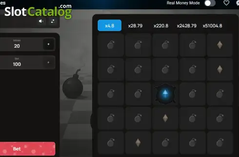 Скрин3. Mines (1Fun Games) слот