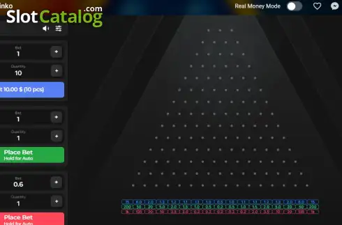 Скрин2. Plinko (1Fun Games) слот