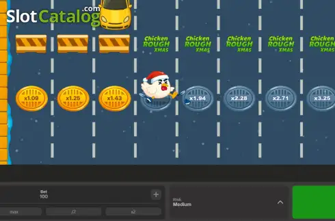 Скрин2. Chicken Rough Xmas слот