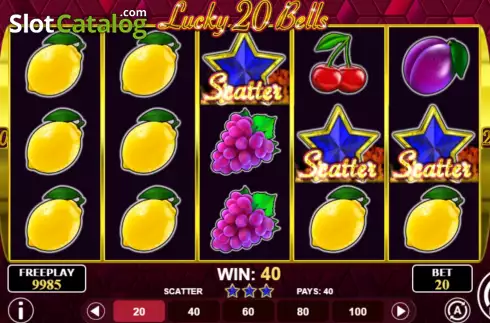 Скрин5. Lucky 20 Bells слот