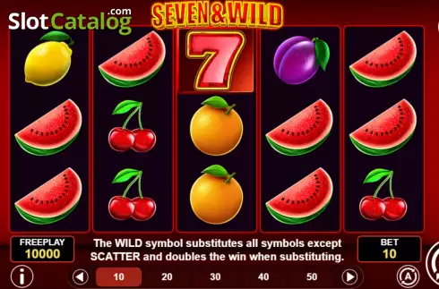 Скрин2. Seven & Wild слот