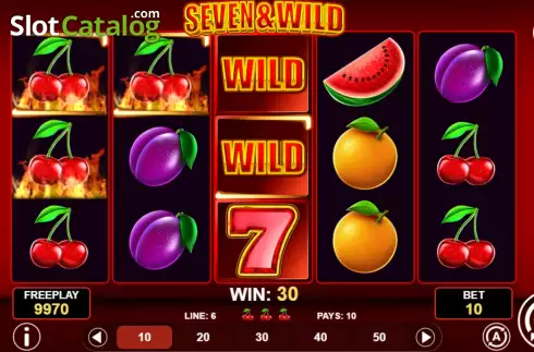 Скрин4. Seven & Wild слот