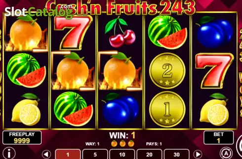 Скрин4. Cash & Fruits 243 слот
