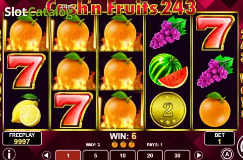 Скрин5. Cash & Fruits 243 слот