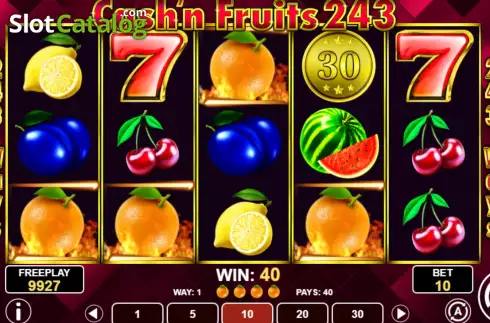 Скрин6. Cash & Fruits 243 слот