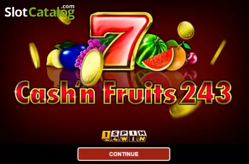 Скрин2. Cash & Fruits 243 слот