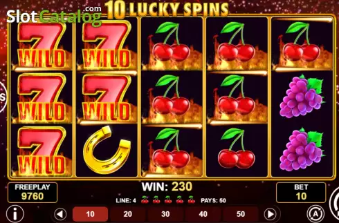 Скрин4. 10 Lucky Spins слот