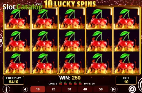 Скрин5. 10 Lucky Spins слот