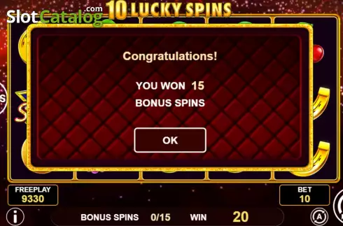 Скрин7. 10 Lucky Spins слот