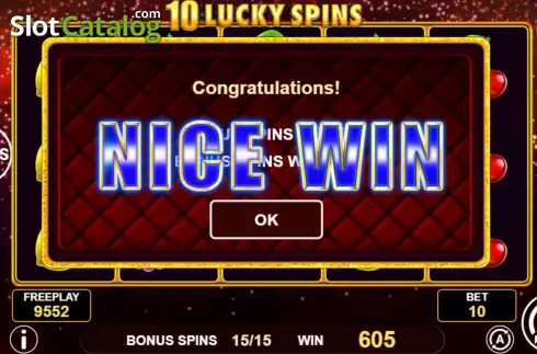 Скрин8. 10 Lucky Spins слот