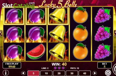Скрин4. Lucky 5 Bells слот
