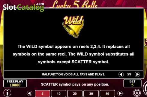 Скрин8. Lucky 5 Bells слот