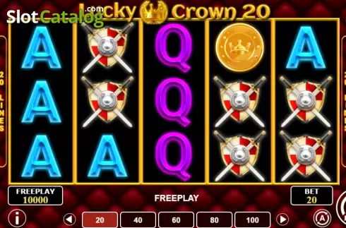 Скрин2. Lucky Crown 20 слот