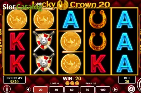 Скрин3. Lucky Crown 20 слот