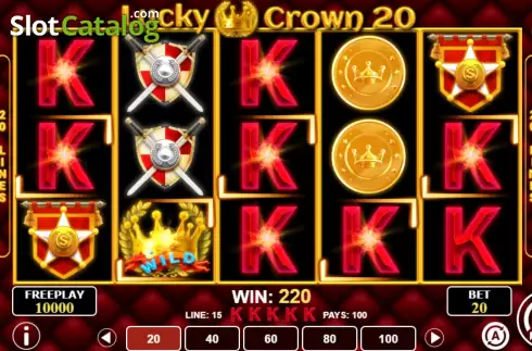 Скрин5. Lucky Crown 20 слот