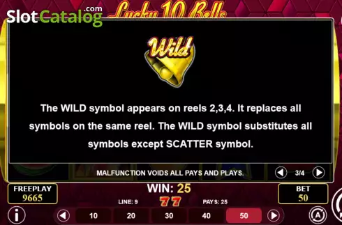 Скрин8. Lucky 10 Bells слот