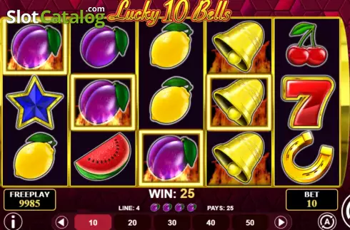 Скрин4. Lucky 10 Bells слот