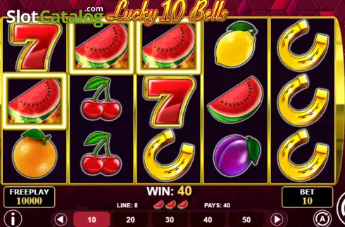 Скрин5. Lucky 10 Bells слот