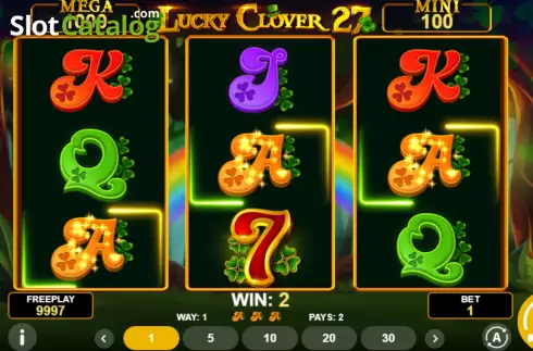 Скрин3. Lucky Clover 27 слот