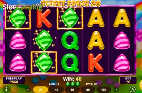 Скрин4. Sweet Spins 20 слот
