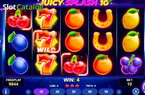 Скрин3. Juicy Splash 10 слот
