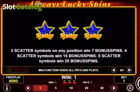 Скрин7. Allways Lucky Spins слот
