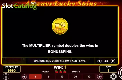 Скрин8. Allways Lucky Spins слот