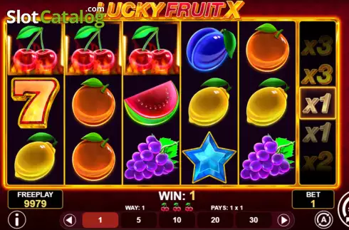 Скрин4. Lucky Fruit X слот