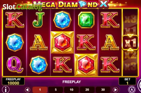 Скрин2. Mega Diamond X слот