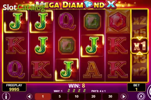 Скрин4. Mega Diamond X слот