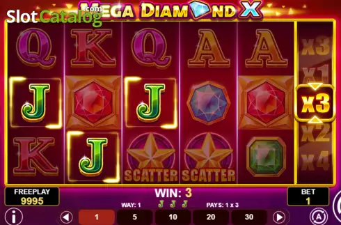 Скрин3. Mega Diamond X слот