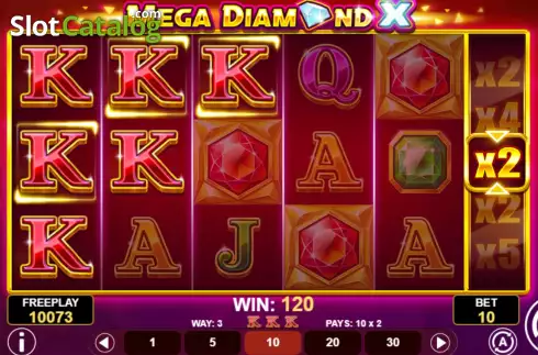 Скрин5. Mega Diamond X слот