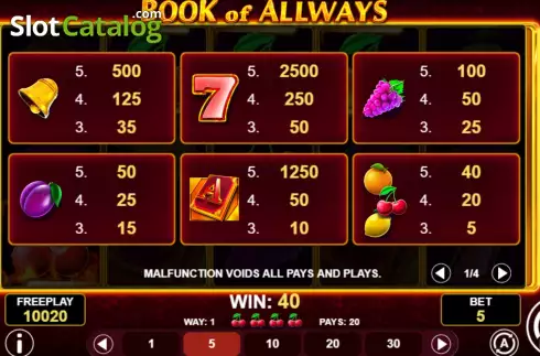 Скрин6. Book Of All Ways слот