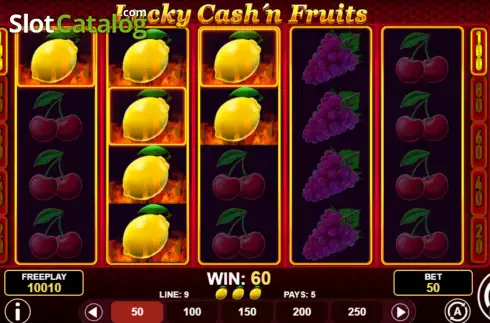 Скрин3. Lucky Cash'n Fruits слот
