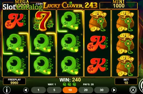 Скрин5. Lucky Clover 243 слот